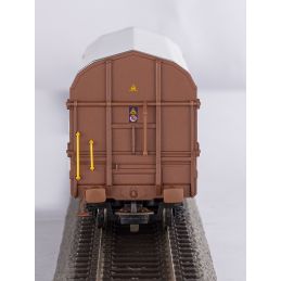 Set 2 wagons bâchés ZSSK