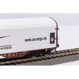 Set 2 wagons bâchés ZSSK