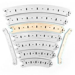 Gabarits arc.tracks R3/R4:R6/R7 avec Gabarits arc.tracks R3/R4:R6/R7 avec substrat H0 6 pcsH0 6 pcs