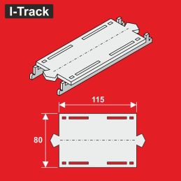 RÉDUCTION H0 1-rail 80x115mm 1pc