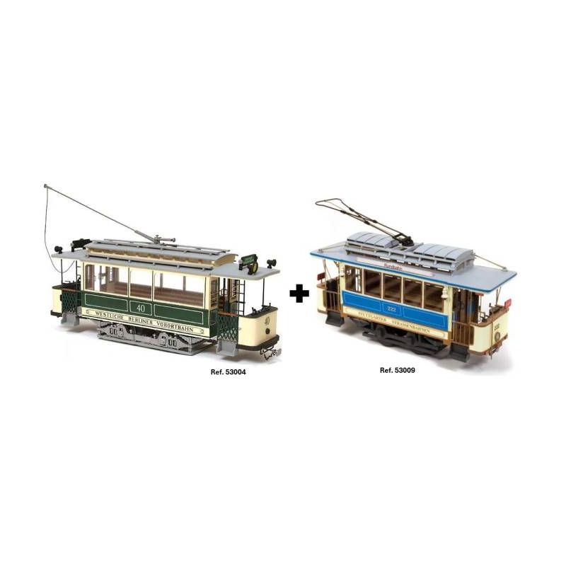 Pack tram Berlin + tram Stuttgart