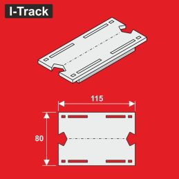 RÉDUCTION H0 1-rail 80x115mm 1pc