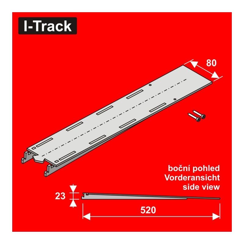 Segment de démarrage H0 1 voie, largeur 80 mm 1 pièce