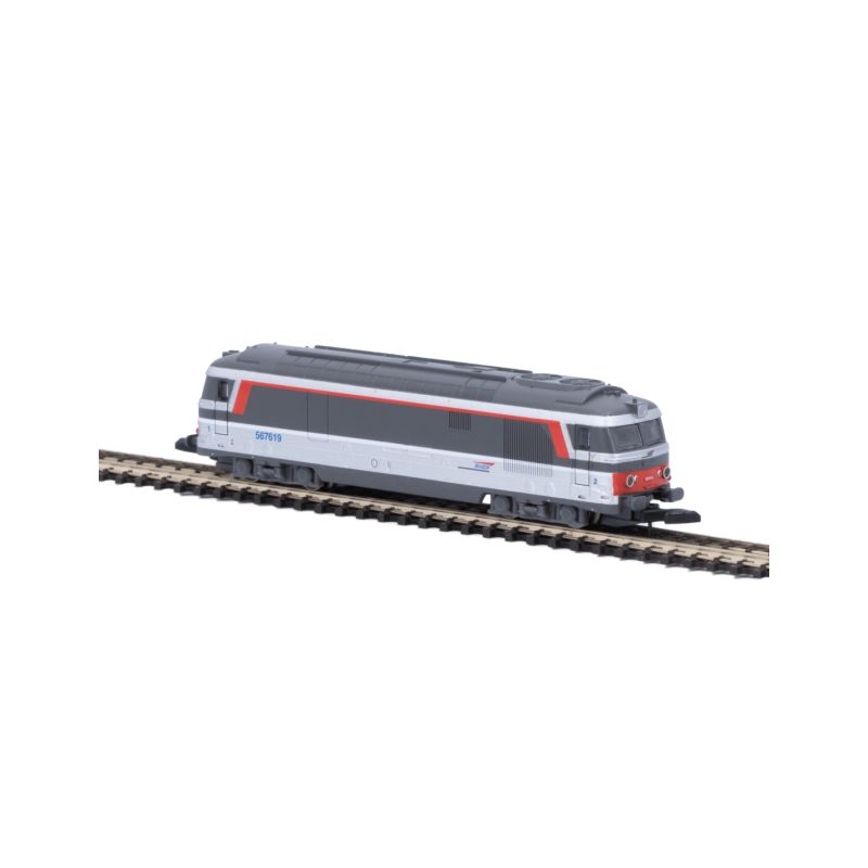 Locomotive BB67478 livrée Multiservices à l'échelle Z (1/220) - version numérique