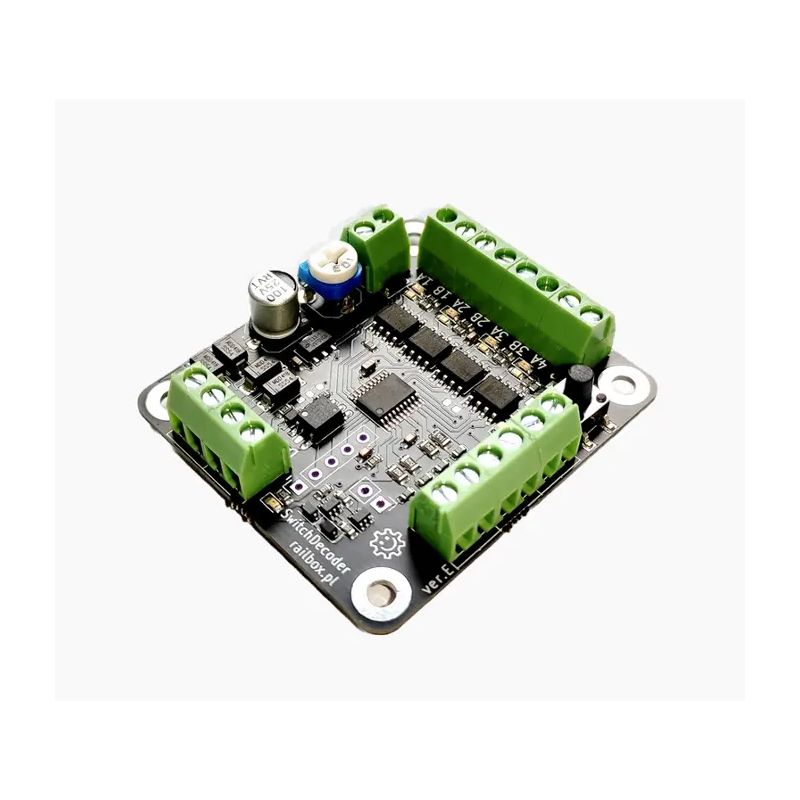 Décodeur d'accessoires polyvalent RailBox Electronics 8 sorties