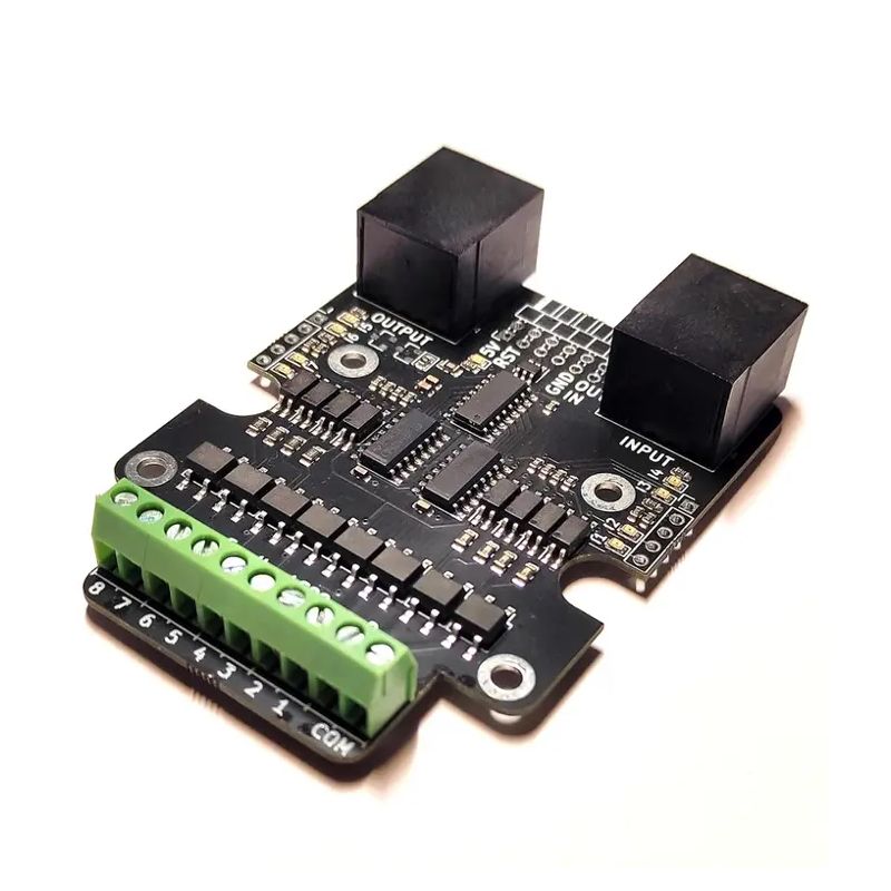 Module de rétrosignalisation avec détection d'occupation 8 entrées RailBOX Electronics