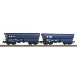Set 2 wagons de marchandises