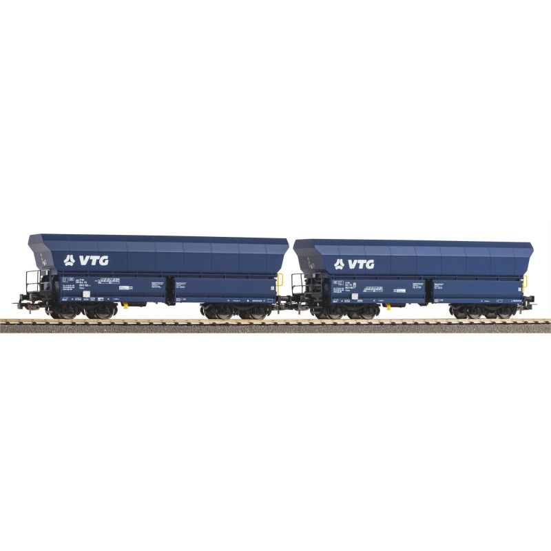 Set 2 wagons de marchandises