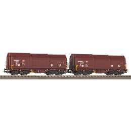 Set 2 wagons téléscopiques