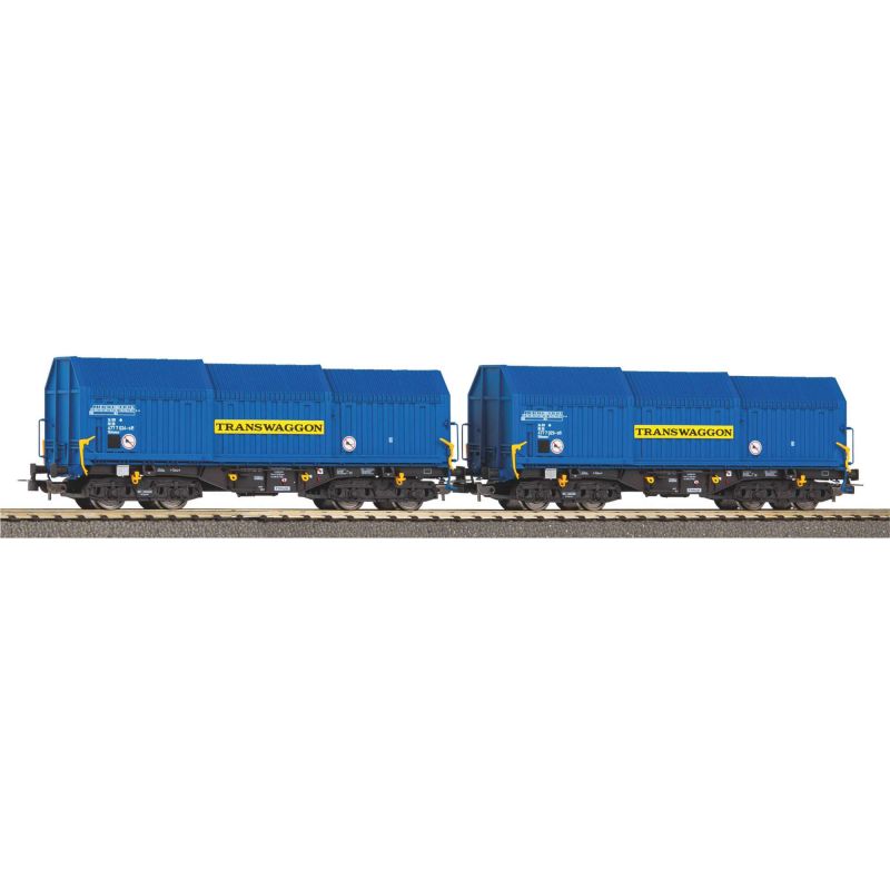 Set 2 wagons téléscopiques Set 2 wagons téléscopiques