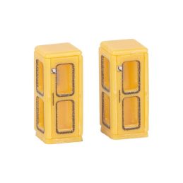 2 Cabines téléphoniques