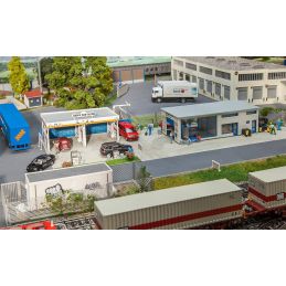 Station de lavage pour autos