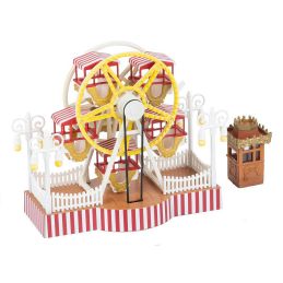 Grande roue à vapeur nostalgique
