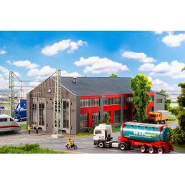 Remise à locomotives électriques