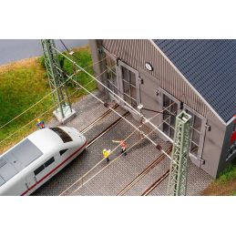 Remise à locomotives électriques
