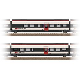 Add-On Car Set 1 for the Class RABe 501 Giruno