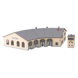 Building Kit for "Selb" Locomotive Roundhouse and "Selb City" Signal Tower
