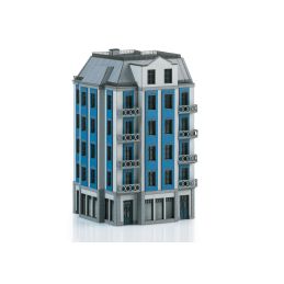 Building Kit for a Corner City Building in Art Nouveau