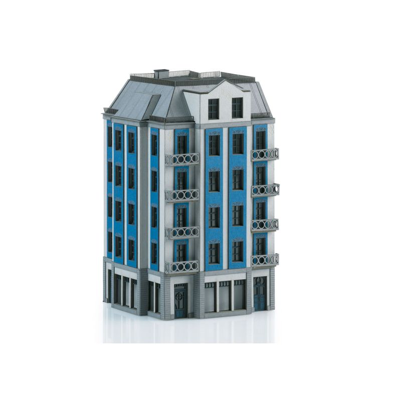 Building Kit for a Corner City Building in Art Nouveau Building Kit for a Corner City Building in Art Nouveau