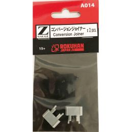 Connecteur adaptateur entre rail Rokuhan et Marklin - A014