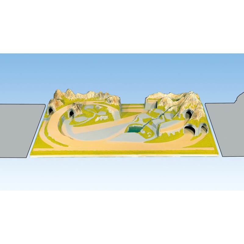 Plateau préformé Disposition «Mittenwald»