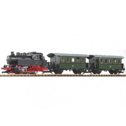 Coffret PIKO G 37125 G Jeu de Départ Train Br 80 ( Inc. Son + Vapeur)