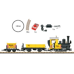 LGB Train de jardin ou d'interieur Train miniature Kit de démarrage de chantier de construction de trains miniatures