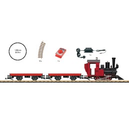 LGB Train de jardin ou d'interieur Train miniature Building Block Train Starter Set