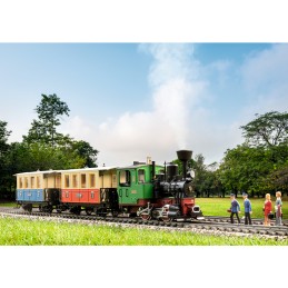 LGB Train de jardin ou d'interieur Train miniature Kit de démarrage pour trains de voyageurs miniatures