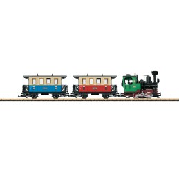 LGB Train de jardin ou d'interieur Train miniature Kit de démarrage pour trains de voyageurs miniatures