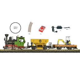 LGB Train de jardin ou d'interieur Train miniature Kit de démarrage de train de marchandises pour trains miniatures
