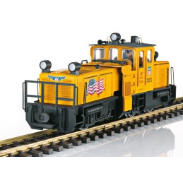 LGB Train de jardin Locomotive de nettoyage de voie USA