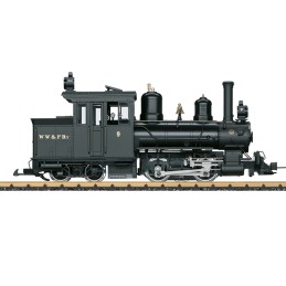 Locomotive à vapeur WW & F Ry Forney