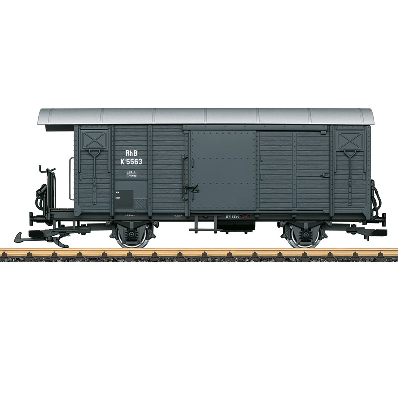 Wagon couvert RhB