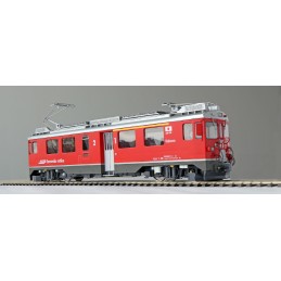 Modéslime férroviaire, locomotive G Pullman IIm, RhB ABe 4/4 III, n° 54, Hakone rouge, Ep VI