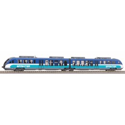 Train electrique Sound-Dieseltriebwagen « Desiro » NCTD Sprinter VI 2 Wechselstromversion, inkl. Décodeur de son PIKO AC