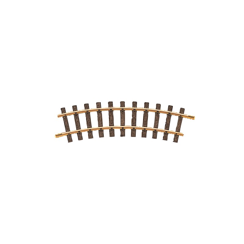 LGB Train de jardin ou d'interieur Train miniature Rails Piste courbe, R1, 30°