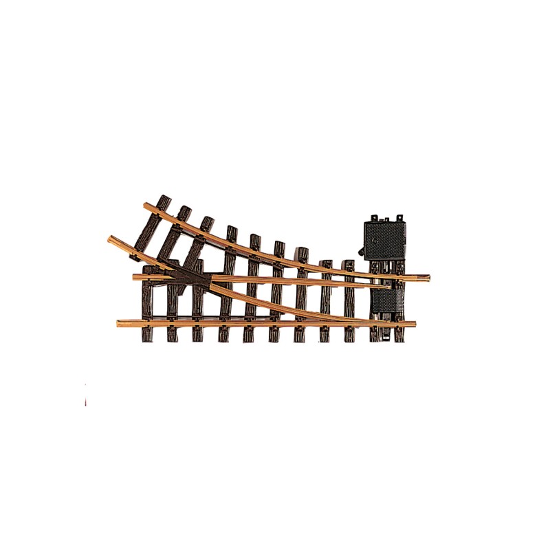 LGB Train de jardin ou d'interieur Train miniature aiguillage Sortie manuelle droite, R1, 30°