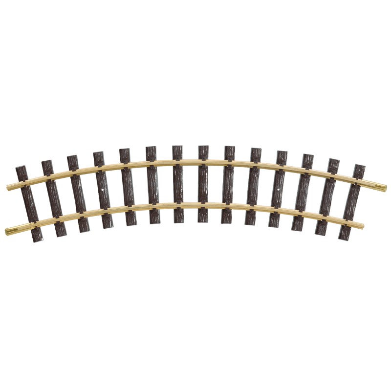 LGB Train de jardin ou d'interieur Train miniature Rail courbe, R2, 30°