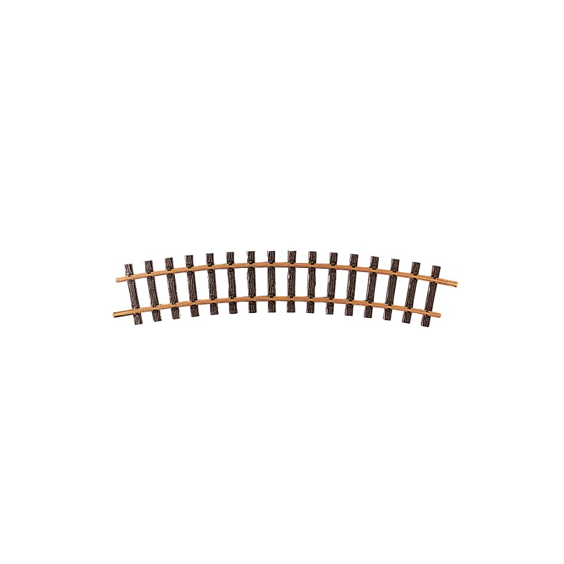 LGB Train de jardin ou d'interieur Train miniature Rail courbe, R3, 22,5°