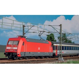 LOCOMOTIVE ÉLECTRIQUE CLASSE 101 DB AG VI Sound-E-Lok BR 101 DB AG VI, y compris décodeur sonore PIKO