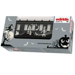 Märklin Start up - Voiture de tourisme d'Halloween ? Brille dans le noir