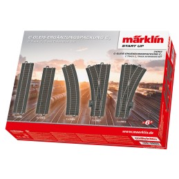 Train électrique Märklin Coffret d'extension C2 pour voie C