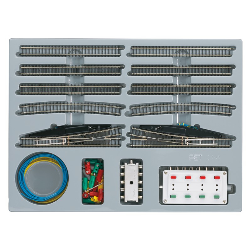 Kit train au Z Marklin Kit d'extension E avec aiguillages électriques