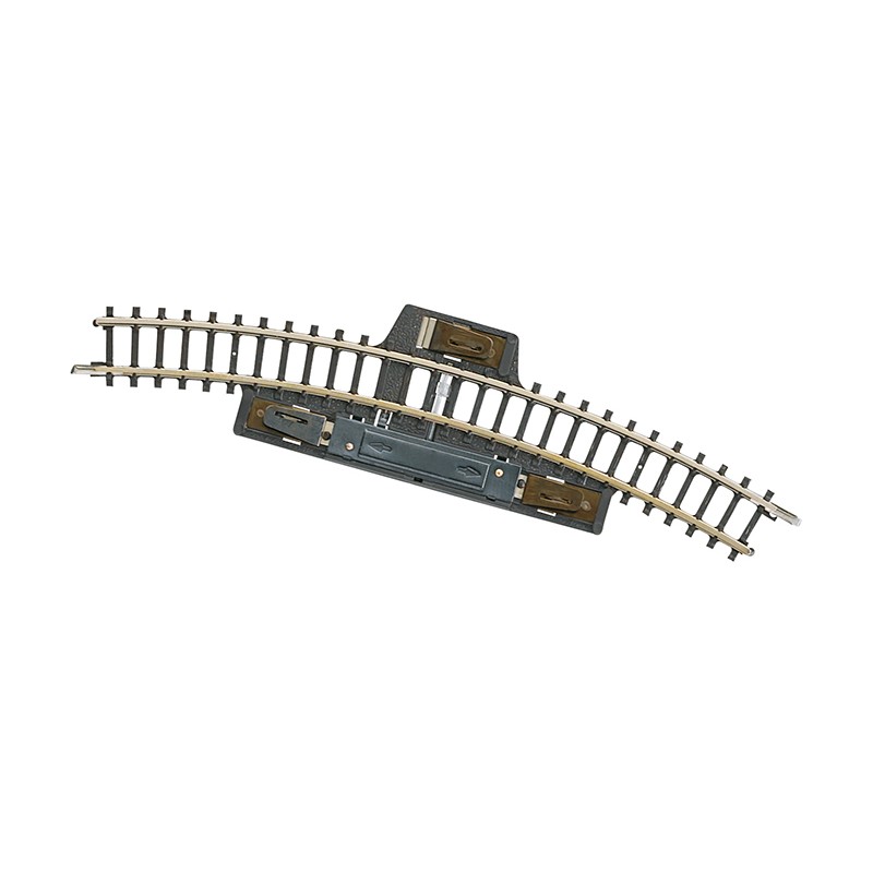 Rail de circuit courbe 195 mm