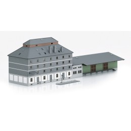 Kit de construction de "l'entrepôt Raiffeisen avec marché"