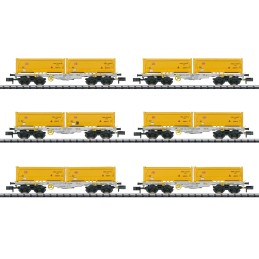 Coffret de wagons marchandises pour le train de démolition