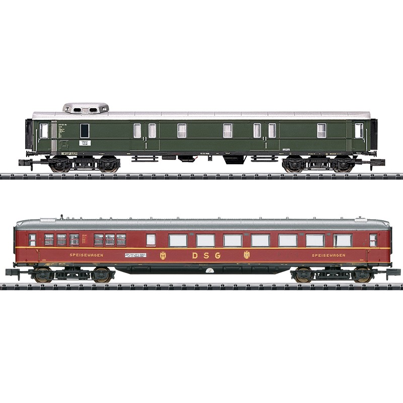 Schnellzugwagen-Set 1 "D 96"