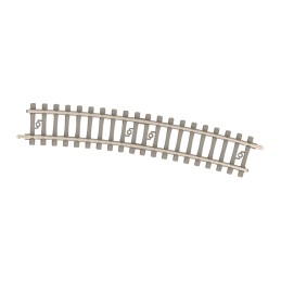 Rail courbe Minitrix avec traverses en béton rayon 329,0 mm