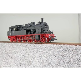 Locomotive à vapeur, H0, 078 164 DB, noire, Epoque IV, LokSound, Dualsmoke, Attelage automatique, DC/AC